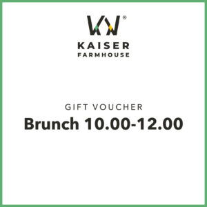 Brunch</br>10:00–12:00</br>Gift Voucher